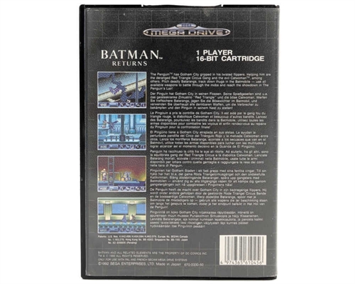 Batman Returns - Sega Mega Drive Game (B Grade) (Used)